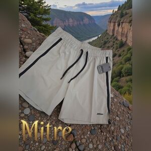 New Mitre athletic track Shorts Men size M